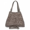 Kožené kabelka shopper bag Vittoria Gotti zemitá 5566-Sziem